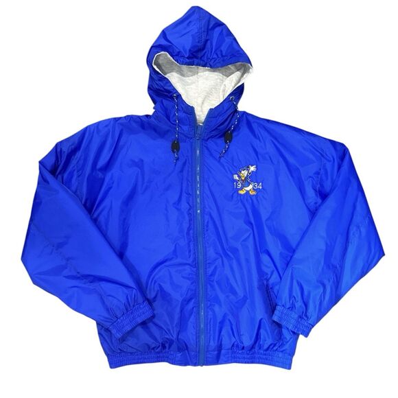 VTG Disney Store Gear For Sports Jacket Size XXL Outergear Donald Duck Full Zip